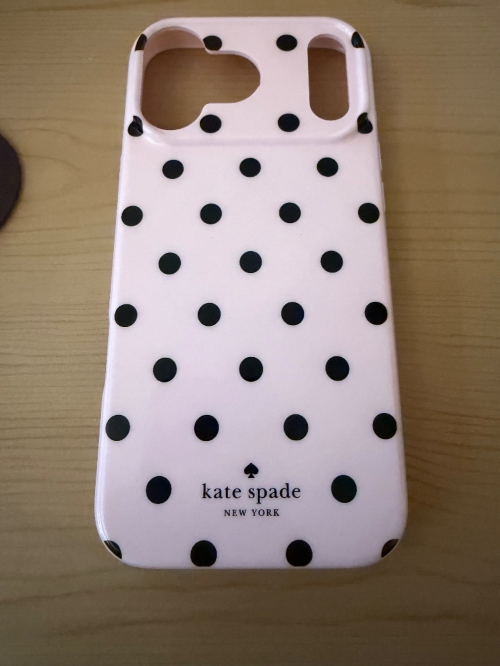 Kate Spade New York Pink Polka Dot Phone Case